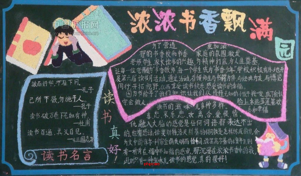 指导学生办好墙报和黑板报